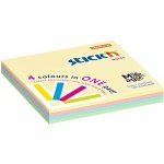 StickN Magic Pad 76 × 76 mm, 100 listů, pastelové barvy, samolepicí blok na poznámky 21574 – Hledejceny.cz