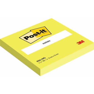 Bloček samolepicí 3M Post-it 654-NG 76x76 mm, zelený, 100 lístků – Hledejceny.cz
