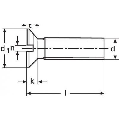šroub 1/4-20x5/8 UNC ZINEK zápustná hlava rovná drážka DIN 963 – Sleviste.cz