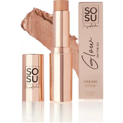 SOSU cosmetics Krémové tvářenka v tyčince Glow on the go Coral 7 g – Zbozi.Blesk.cz