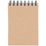 Office CRAFT A6 Zápisník kroužkový linkovaný,hnědý – Zboží Živě