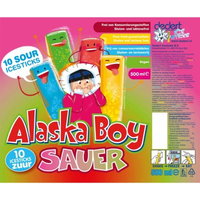 Dedert Icesticks B.V. Alaska Boy Icesticks Sauer 10x50ml – Hledejceny.cz
