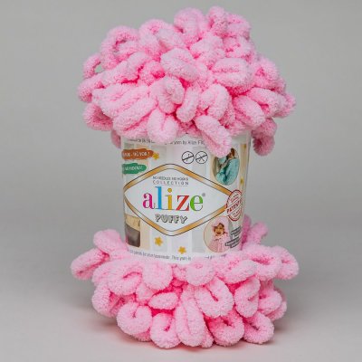 Alize Puffy růžová 185 – Zboží Dáma