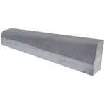 Presbeton obrubník ABO 2-15 přechodový levý 100 x 15 x 15/25 cm přírodní beton 1 ks