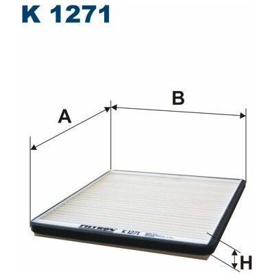Filtr, vzduch v interiéru FILTRON K 1271 – Hledejceny.cz