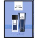 Kosmetická sada David Beckham Classic Blue deodorant sklo 75 ml + sprchový gel 200 ml dárková sada