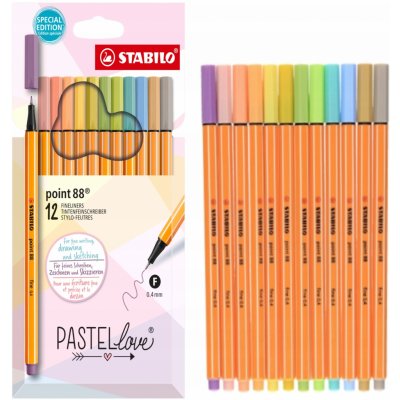 Stabilo Fineliner Point 88 8812-7-7 279565 – Zboží Mobilmania