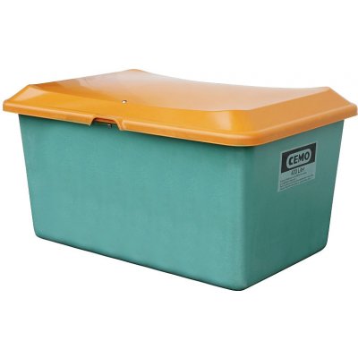 CEMO Plus3 nádoba na zimní posyp zeleno/oranžová 400 l – Hledejceny.cz