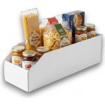 usporadejto.cz Kartonplast úložný box plastový bílý 15 x 50 x 16 cm – Hledejceny.cz
