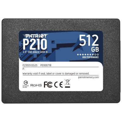 Patriot P210 512GB, P210S512G25 – Zbozi.Blesk.cz