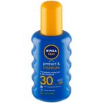 NIVEA Hydratační sprej na opalování Protect & Moisture SPF30 200 ml – Hledejceny.cz