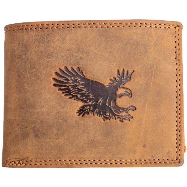HL Luxusní kožená peněženka s orlem od 590 Kč - Heureka.cz