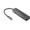 Trust Halyx Aluminium USB-C to 4-Port USB-A 3.2 Hub 23328