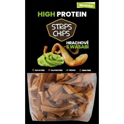 Strips Chips WASABI hrachové s wasabi 80 g – Hledejceny.cz
