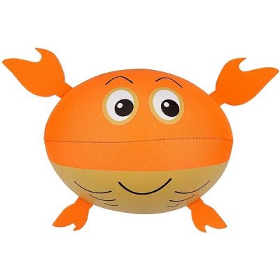 Textilomanie Neoprenový míč do vody Crab 17 cm oranžový – Zboží Dáma