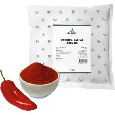 Nature line Paprika pálivá Asta 80 1 kg – Hledejceny.cz