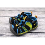 Keen Seacamp II CNX sandálky black/brilliant blue – Sleviste.cz