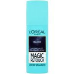 L'Oréal Magic Retouch Instant Root Concealer Spray vlasový korektor šedin a odrostů 01 Black 75 ml – Zboží Mobilmania