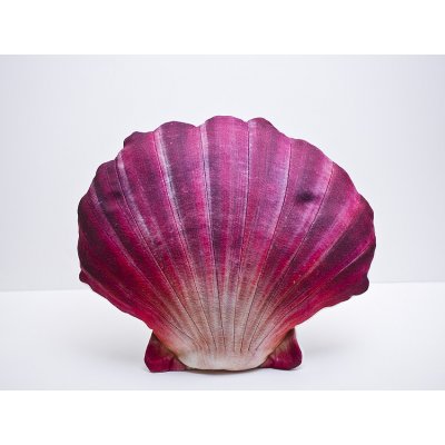 Gaby Polštář Mušle hřebenatka červená 45 cm – Sleviste.cz