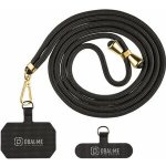 Popruh OBAL:ME NeckTag Allure na Telefon Black 143789 – Zboží Živě