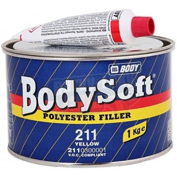 HB BODY 211 Bodysoft stěrkový tmel 1kg žlutý