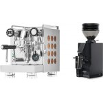 Set Rocket Espresso Appartamento + Eureka Mignon Zero 55s – Zboží Dáma