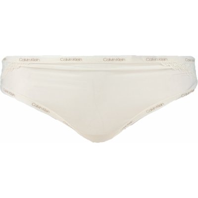 Calvin Klein Brazilské kalhotky QF5152E 101 krémová