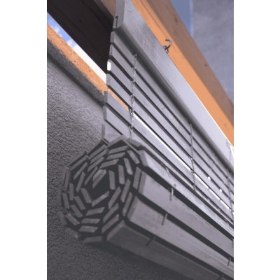 Vingo Dřevěná roleta na pergolu - Šedá 120x150 cm – HobbyKompas.cz