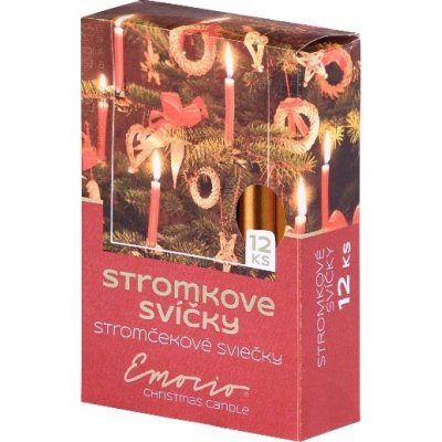 Emocio Stromkové 12ks 12x100 Metal měděné – Hledejceny.cz