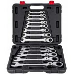 Kraft & Dele Ráčnové klíče s kloubem 12ks KD11304 – Zboží Dáma