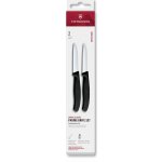 Victorinox Swiss Classic paring knife set 2pcs 8cm straight/wavy black box – Hledejceny.cz
