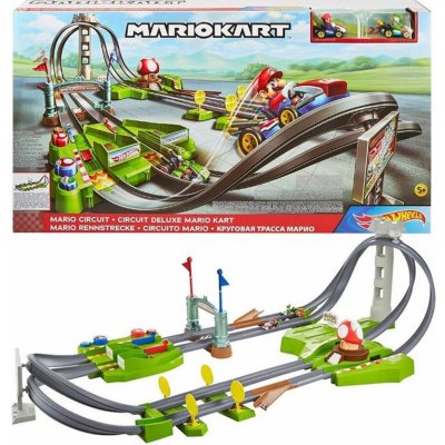 Hot Wheels Mario Kart dráha závodní okruh 2 auta – Zboží Mobilmania