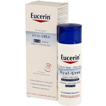 Eucerin Hyal-Urea noční krém proti vráskám 50 ml