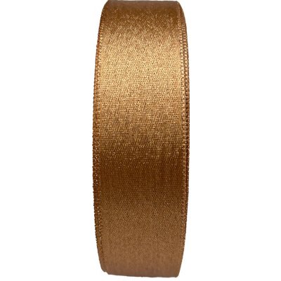 STUHA a. s. Dobruška Atlasová stuha 24 mm 108742 karamelová se zlatou třpytkou 20 m – Hledejceny.cz