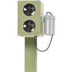 Lapka Prostorový, vodotěsný, ultrazvukový plašič na kuny, myši a potkany DRAGON ULTRASONIC C360 SMART - napájení přes 6V adaptér v balení – Zboží Dáma
