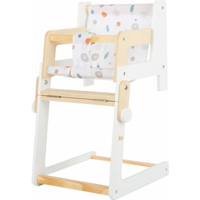 Small Foot Dřevěná židlička pro panenky bílá – Zboží Mobilmania