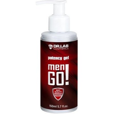 Dr.Lab Cosmetics LURBIKAČNÍ GEL PRO MUŽE NA ZLEPŠENÍ EREKCE MEN GO 150 ml