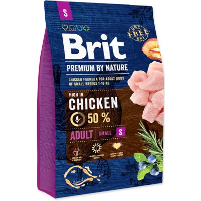 Brit Premium by Nature Adult S 3 kg