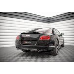 Maxton Design středový spoiler pod zadní nárazník s žebrováním pro Bentley Continental GT Mk2, černý lesklý plast ABS, V8 S, r.v. 2014-2016 – Sleviste.cz