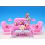 Barbie Glorie obývací sada pro panenky typu – Zboží Dáma