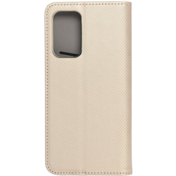 Pouzdro a kryt na mobilní telefon Pouzdro Smart Book Flip Samsung A536 Galaxy A53 5G zlaté