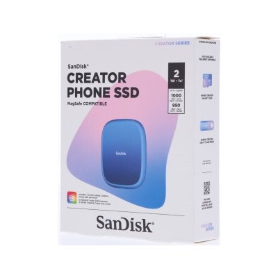 SanDisk Portable SSD Creator Phone 2 TB – Sleviste.cz