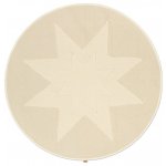 Podložka pod vánoční stromeček ferm LIVING Vela Star Christmas 1104269834 béžová ONE SIZE – Hledejceny.cz