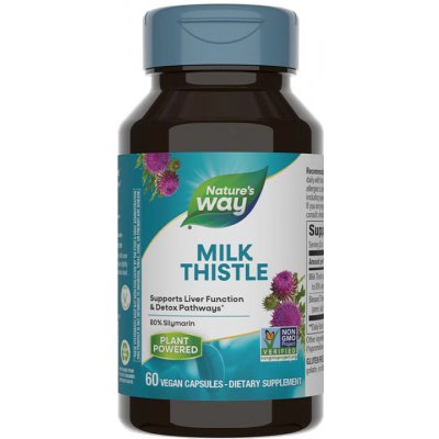 Nature's Way Milk Thistle 60 kapslí – Hledejceny.cz
