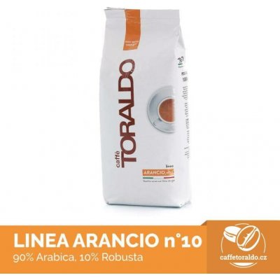 Caffé Toraldo Miscela Bar Arancio N°10 zrnková 1 kg – Hledejceny.cz