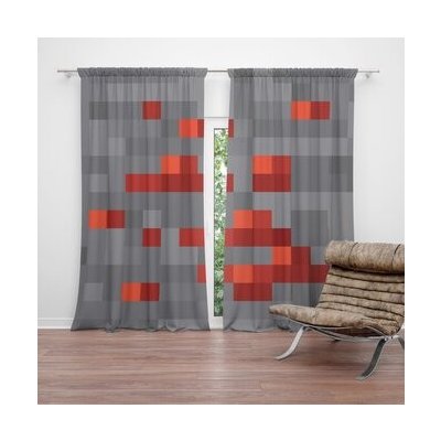 Sablio Závěs Blocks 3: 2ks 140x250cm – Hledejceny.cz