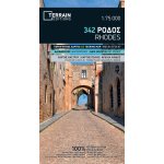 Rhodos 1:75.000 turistická mapa – Zboží Dáma