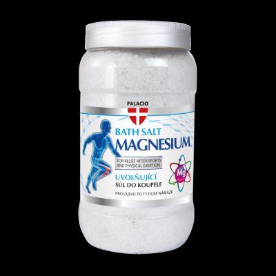 Palacio sůl do koupele Magnesium uvolňující 1200 g – Sleviste.cz