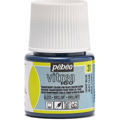 Pébéo Vitrea 160 Barva na sklo Light Blue 45 ml 1 ks – Hledejceny.cz