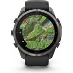 Garmin Fenix 9 Pro 51 mm AMOLED inReach Carbon Gray DLC Titanium Black/Pebble 010-04337-11 – Zboží Živě